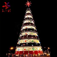 2022 новейшая уличная Коммерческая гигантская Рождественская елка, торговый центр, освещенная сосулька, стильная уличная Большая Рождественская елка