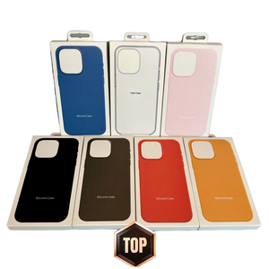 Funda de teléfono segura magnética de silicona suave funda de teléfono con forro de microfibra para <span class=keywords><strong>iPhone</strong></span> 17 15 16 Pro Max - Product Image 4