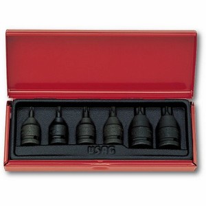 Juego de Llaves de Tubo Usag de 1/2 Pulgada Hexagonales, Grado Industrial, Óxido Negro, para Reparación Automotriz - Product Image 1