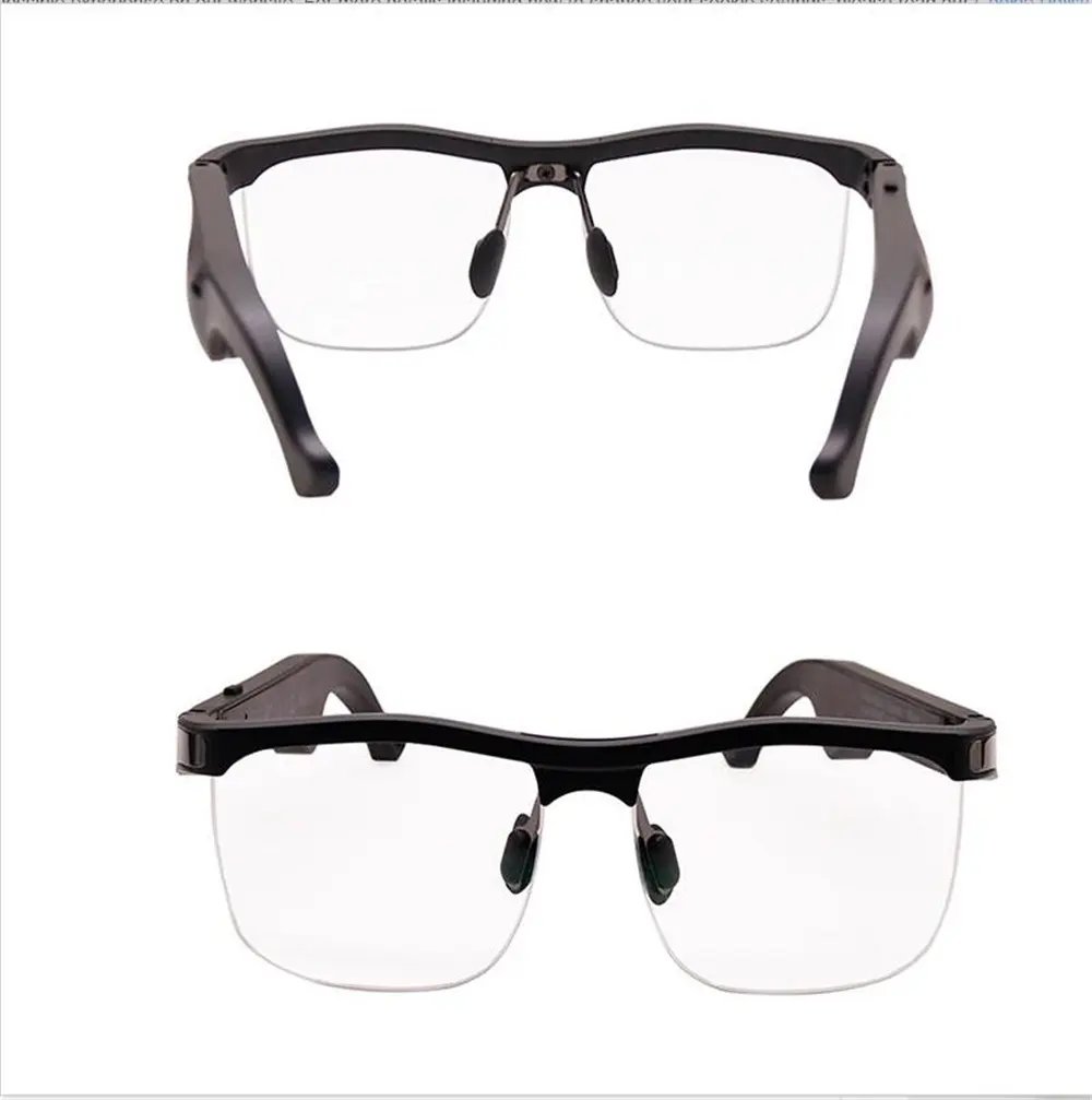 Buka Telinga TWS Kacamata Pengisian Daya Magnetik Bluetooth Musik Kacamata dengan Speaker Nirkabel Smart Audio Kacamata Hitam Speaker