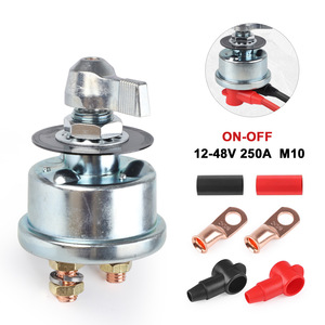 Interrupteur de déconnexion de batterie Cnspeed 12-48V 250A M10 marche/arrêt pour marine, camping, camping-car - Product Image 1
