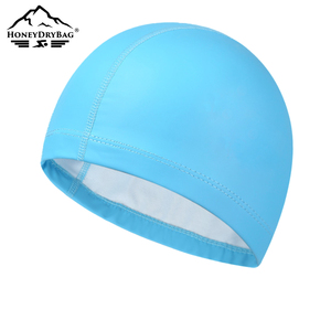 Gorro de Natación Personalizado al por Mayor, Impermeable, de Silicona Plana, de Alta Calidad, Elástico, con Estampado Personalizado, para Nadadores Adultos y Clubes - Product Image 4