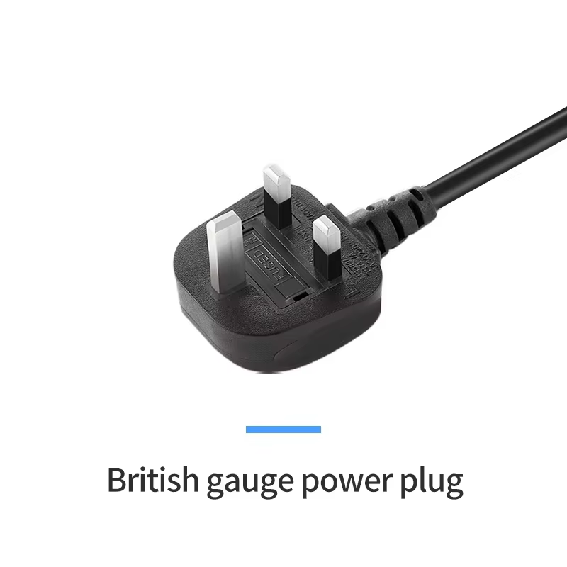 Spina di alimentazione nera-UK