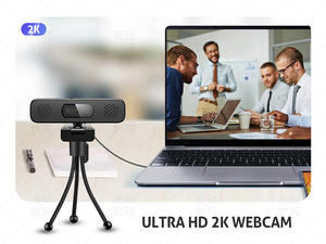 Nueva Cámara <span class=keywords><strong>Web</strong></span> Privada con Altavoz Dual, Cámara USB para Computadora Portátil, Red Doméstica - Product Image 2
