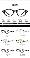 Lunettes optiques populaires ovales en TR90 à monture intégrale, anti-lumière bleue, flexibles et durables, idéales pour les scénarios d'exposition à l'écran