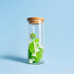 Set <span class=keywords><strong>di</strong></span> <span class=keywords><strong>Barattoli</strong></span> in <span class=keywords><strong>Vetro</strong></span> <span class=keywords><strong>per</strong></span> Conservazione Alimenti con Coperchi Ermetici e Bottiglie Grandi Premium <span class=keywords><strong>per</strong></span> Cucina - Product Image 3