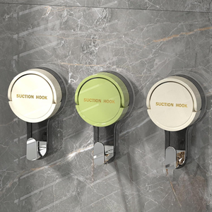Gancio <span class=keywords><strong>a</strong></span> <span class=keywords><strong>ventosa</strong></span> da parete personalizzabile con logo, senza foratura, per chiavi e <span class=keywords><strong>asciugamani</strong></span>, per <span class=keywords><strong>bagno</strong></span> e cucina, gancio portaoggetti rimovibile - Product Image 6