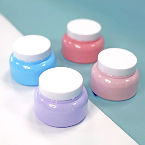 Pot en verre transparent pour beurre corporel de 150g, 250g, 8oz avec couvercle pour cosmétiques, maquillage, masque pour les yeux, crème, slime, gommage corporel au sucre - Product Image 1