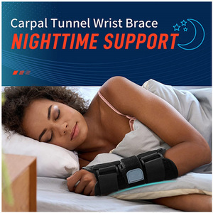 Attelle de soutien de poignet ajustée en métal pour canal carpien respirant pour sports médicaux pour la douleur Carl Pol - Product Image 2