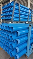 Tubería de PVC ranurada de pozo profundo Tubería de revestimiento de pozo de agua de PVC Tubo de pozo artesiano