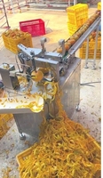 Hoge Kwaliteit Single Riem Type Persimmon Schilmachine Fruit Persimmon Dunschiller Machine Prijs