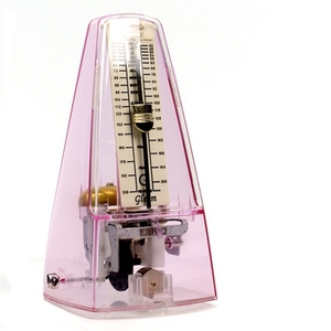 <span class=keywords><strong>Metronomo</strong></span> Meccanico Trasparente GLEAM di Alta Qualità per Chitarra, Pianoforte, Violino e Batteria - Product Image 2