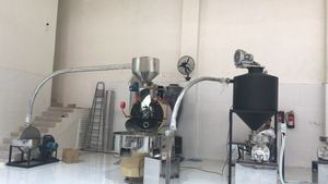 Bideli Tốt Nhất Bán 20Kg Bán Tự Động Cà Phê Rang Xay Cà Phê Máy Với Đúc Sắt Trống - Product Image 5