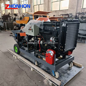Pompe à béton miniature personnalisable au <span class=keywords><strong>prix</strong></span> le plus bas, diesel, essence, électrique, petite pompe à béton portable - Product Image 5