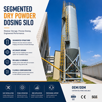 Système de silo de stockage automatique de poudre de chaux pour station de traitement des eaux avec équipement d'alimentation par vis sans fin