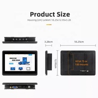 Ordinateur tout-en-un industriel étanche IP65 de 7 pouces avec écran tactile