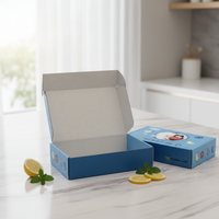 Boîtes d'expédition en carton ondulé réutilisables en gros, conception personnalisée, logo, écologiques, biodégradables, gaufrage, recyclées, cadeaux personnalisés