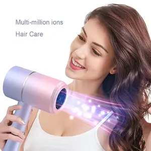 Electric Blower High Power Hair Care Hair Hryer Fast Drying Folding Handle Smooth Hot Cold adjustable Wind Mini Hair Dryer