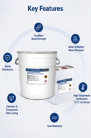 Adhésif de laminage sensible à la pression en polyuréthane à double composant LA-3002/LA-3002H pour l'emballage