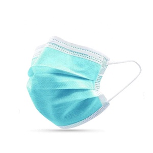 Masker Wajah Earloop 3 lapis sekali pakai dengan perlindungan luar ruangan Respirator & masker PM2.5 pemasok Tiongkok - Product Image 3
