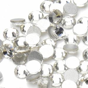 1.2-10mm clair Nail Art cristaux dos plat verre <span class=keywords><strong>strass</strong></span> diamants en vrac <span class=keywords><strong>Strass</strong></span> bricolage maquillage maison vêtements ornement accessoires - Product Image 4
