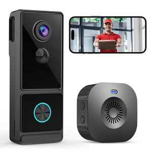 Loại mới pin Powered cuộc sống thông minh không dây <span class=keywords><strong>Wifi</strong></span> Cảm biến chuyển động <span class=keywords><strong>wifi</strong></span> 1080p HD CHUÔNG CỬA điện thoại máy ảnh với Chime Đối với trang chủ - Product Image 1