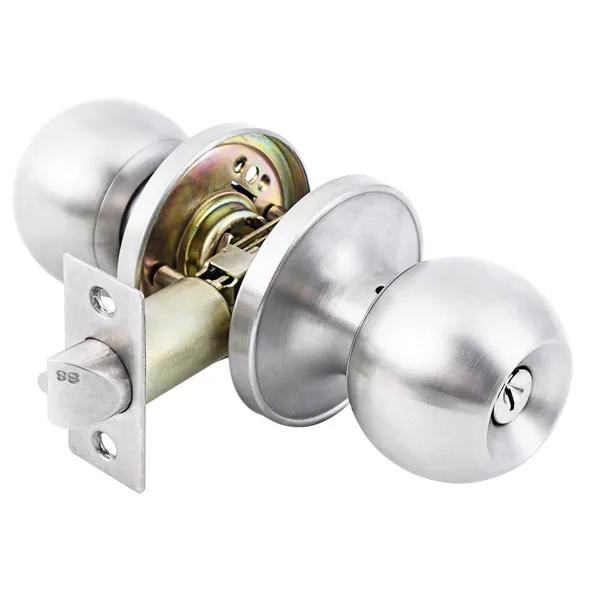 Doorknob Privacy Bathroom Bedroom Interior Safe Keyed Entry Door Tubular Knob Door Lock