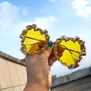 Steampunk carré lunettes de soleil femmes 2020 luxe métal <span class=keywords><strong>mode</strong></span> surdimensionné lunettes de soleil hommes Vintage lunettes de soleil UV400 Oculos Feminino - Product Image 5