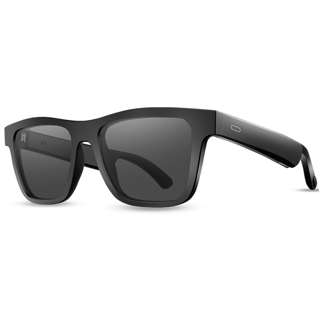 Ai Voice Assistant E10 Pro Wireless Sunglasses Earphone Smart Audio Glasses Waterproof Dual Battery Voice Translator Music Play