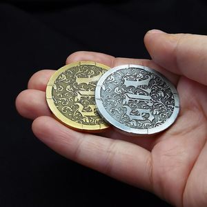 Moneda Conmemorativa Personalizada al por Mayor, Grabado 3D, Impresión UV, Ecológica, Color Personalizado, Estilo Antiguo, Bañada en <span class=keywords><strong>Oro</strong></span> - Product Image 6