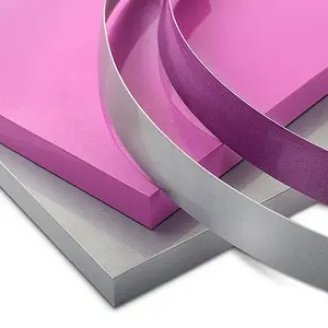 Edge Banding Veneer Strips Cheapest Price High Quality Board Golden Color PVC MDF Edge Banding Tape Banding Edge For Furniture