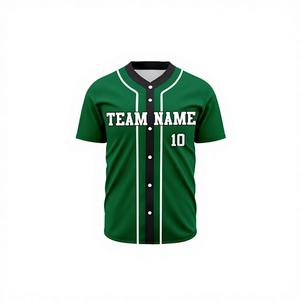 เสื้อเบสบอลแบบซับลิเมชั่นคุณภาพสูง แขนสั้น เนื้อผ้าน้ำหนักเบา นุ่ม ระบายอากาศได้ดี สวมใส่สบาย ทรงพอดีตัว 男女兼用 - Product Image 1