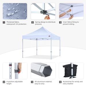 <span class=keywords><strong>Carpa</strong></span> Plegable de Aluminio 3x6, <span class=keywords><strong>Carpa</strong></span> Plana 3x3, Gazebo Plegable de Aluminio <span class=keywords><strong>3x4</strong></span>, Carpas de Aluminio de Montaje Rápido - Product Image 3