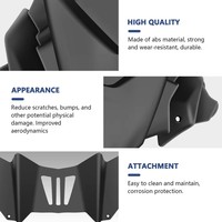 Plaque de protection inférieure du moteur, spoiler de châssis, protection en plastique pour Yamaha MT09/MT-09SP XSR900 Tracer 9/GT 2021-2025, neuve