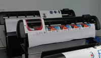 Máquina trazadora de impresión y corte HanColor 2024, máquina cortadora de vinilo adhesivo