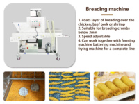 Machine industrielle automatique de fabrication de hamburgers de pommes de terre, de galettes jamaïcaines, de nuggets de poulet et de gros morceaux de bœuf, ligne de production industrielle