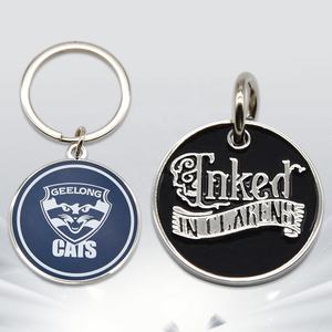 Fabricantes de Llaveros de Aleación de Zinc Personalizados de Metal con Esmalte Suave y Duro de Dibujos Animados - Product Image 2