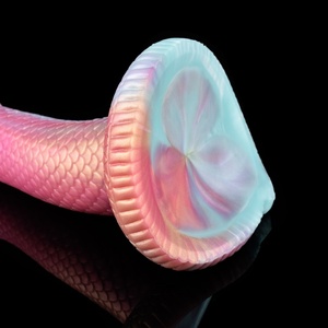 Huge Long <b>Dildo</b> Lifelike Shape Giant Fantasy Snakes <b>Dildo</b> Scales Big Dong Texture Soft Silicone Sex Toys for Men and Women - Product Image 5
