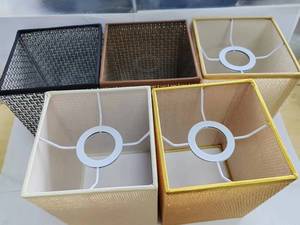 Custom <strong>Lamp</strong> Covers Hotel <strong>Lamp</strong> <strong>Shades</strong> Round <strong>Square</strong> Linen <strong>Shade</strong> Lampshade - Product Image 4