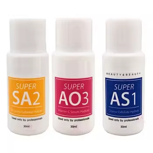 Serum cair khusus wajah AS1 SA2 AO3, mesin wajah Gel oksigen karbon Laser Nd Yag solusi kulit Aqua multifungsi - Product Image 1