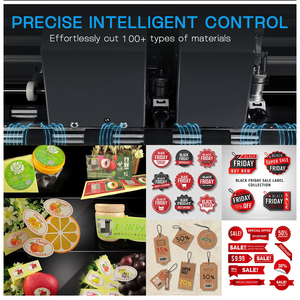 Cortadora de Etiquetas Adhesivas A3+ con Alimentador Automático, de Corte Rápido, con Dos Carros y 2 Cabezales de Corte - Product Image 4
