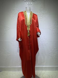 Taille unique arabe dubaï manches chauve-souris Robe vêtements pour femmes Cardigan musulman longue Robe musulmane - Product Image 6
