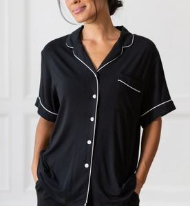 Pigiama Estivo da <span class=keywords><strong>Donna</strong></span> in Cotone, Comodo Completo con Elastico in Vita, <span class=keywords><strong>Abbigliamento</strong></span> Traspirante per Dormire, per ODM - Product Image 1