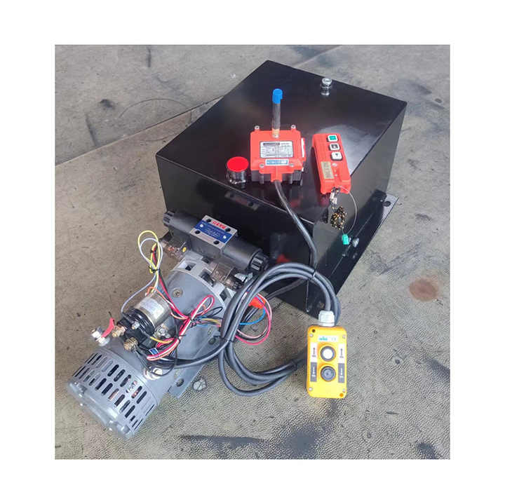 DC Motor Double Action Hydraulic Power Pack Unit 9Mpa-25Mpa Hydraulic ...