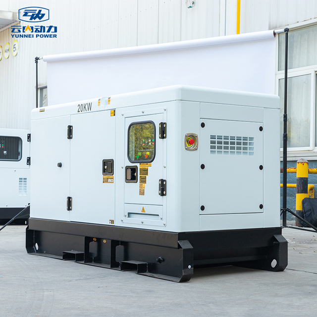 20Kw Single/Three Phase Ac Marine Diesel Generator 220V Auto Start Genset 20Kva 3Phase Silent Diesel Generator Set