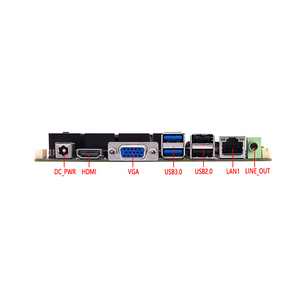 X86 M619SE 3.5 นิ้วเมนบอร์ดพร้อมพัดลม 6/7 ซีรีส์ชิปเซ็ต DDR3 8G มินิ-พีซีอี วินเอ็กซ์พีดูอัลคอร์บอร์ดสำหรับพีซี - Product Image 4