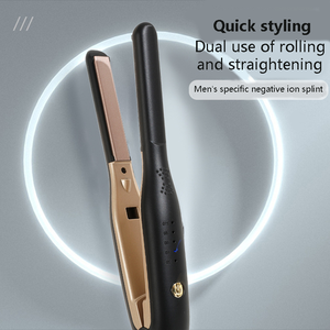 Brosse Lissante et <span class=keywords><strong>Fer</strong></span> à Boucler Professionnel 2-en-1 avec 5 Réglages, Idéal Maison, Meilleure Vente - Product Image 3