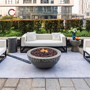 Juego de sofás <span class=keywords><strong>para</strong></span> exteriores, cuenco <span class=keywords><strong>para</strong></span> fogata, muebles de exterior personalizados, patio, fogata, piscina, cuenco <span class=keywords><strong>para</strong></span> fogata de Gas/pozo - Product Image 3