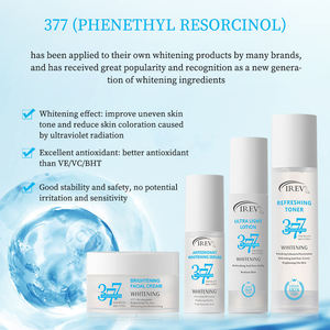 IREV 377 Ensemble de soins de la peau végétalien Offre Spéciale comprenant 50g de crème faciale blanchissante 100ml Toner rafraîchissant 50ml <span class=keywords><strong>Lotion</strong></span> ultra légère 30ml - Product Image 4