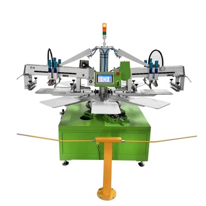 Máquina de Serigrafía Automática de 8 Estaciones y 3 Colores para Bolsas de Lona - Product Image 6